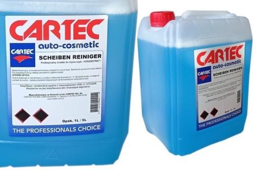 Cartec Scheiben Reiniger 6л Профессиональная жидкость для мытья окон автомобиля