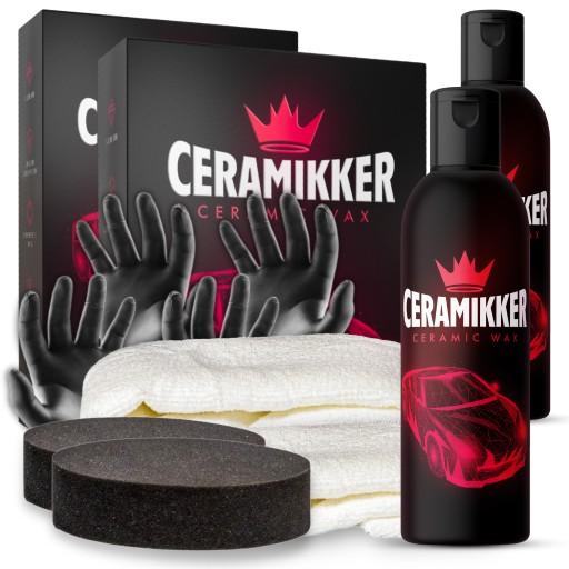 Ceramikker Large Car Body Paint Protection Set 2x віск + БЕЗКОШТОВНО