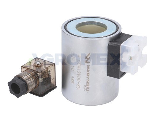 44000015 - Електромагнітна подільна котушка 12V DC 48W Waryński