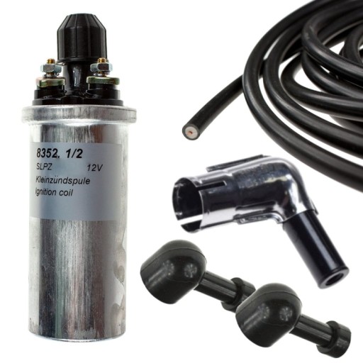 029990 - Катушка зажигания 12V Simson PLITZ Germany + трубка провод оболочки ORG