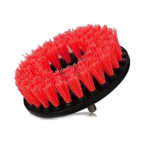 Chemical Guys Carpet Brush Heavy Duty Red - щітка для миття оббивки і