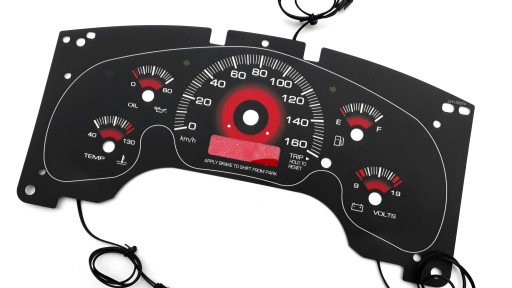 Циферблаты счетчика Chevrolet Astro INDIGLO, рисунок 2