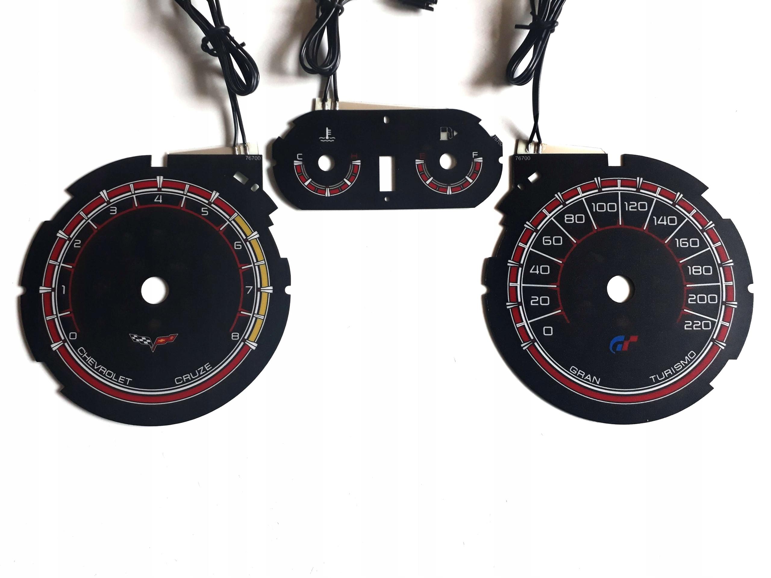 Chevrolet Cruze Speed Dials INDIGLO MoMan