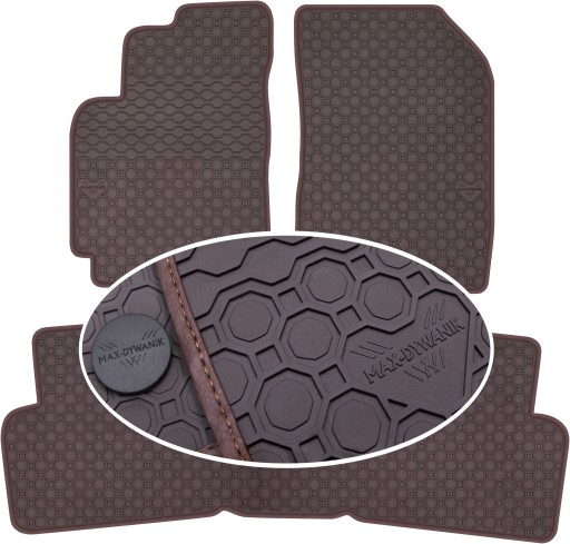 Chevrolet Epica II SD 06-12 Резиновые коврики PrimeLiner