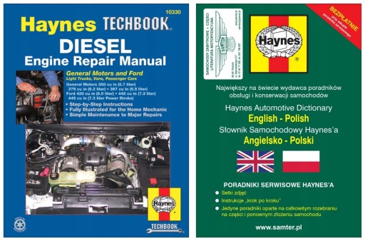 Керівництво по ремонту двигуна Chevrolet GMC Ford USA дизельний Haynes + БЕЗКОШТОВНО 24 години