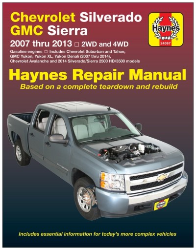 Chevrolet Silverado GMC Sierra 2500HD 3500 (07-13) instr ремонт Haynes 24h