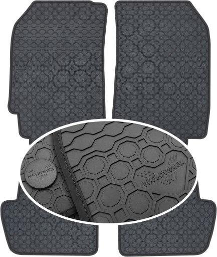 Гумові килимки Chevrolet Spark III 2010-2015 PrimeLiner - Чорні