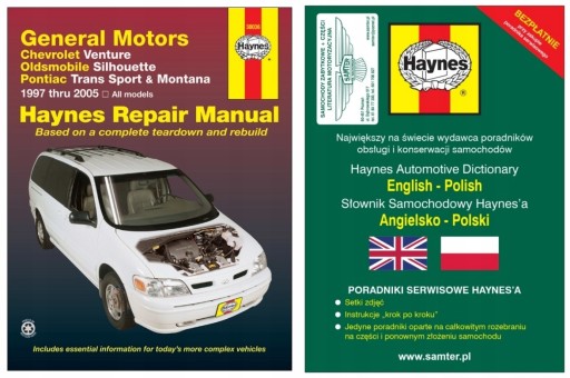 Chevrolet Venture Oldsmobile Silhouette PONTIAC Trans Sport Montana 97-0524h