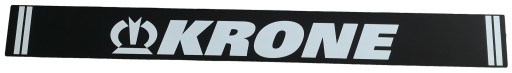 Бризговики фартух напівпричіп KRONE чорний 240x25cm