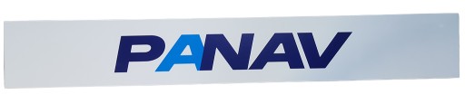 Бризговик причепа PANAV, білий - темно-синій - синій