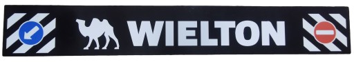 Фартук полуприцепа WIELTON брызговик черно-белый заказ-бан 240х30см верблюжий