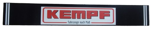 Kempf полуприцеп фартук брызговик черный