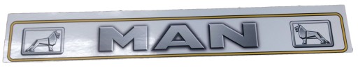 Полуприцеп брызговик MAN, серебристый, белый АКЦИЯ