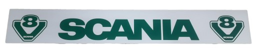 Брызговик фартук полуприцеп SCANIA V8 белый