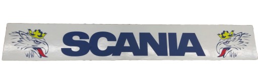 Брызговик прицепа-полуприцепа SCANIA, белый