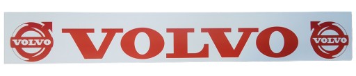 Брызговик полуприцепа VOLVO, бело-красный, новый