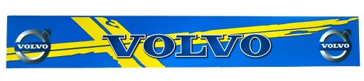 Фартух напівпричепа VOLVO Бризговик синій сріблястий прапор Швеції новий