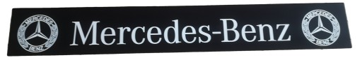 Брызговик полуприцепа черный с принтом Mercedes-Benz