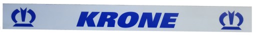 Брызговик полуприцепа KRONE белый 240x25 синий
