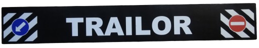 Брызговик полуприцепа Trailor черный ордер-запрет