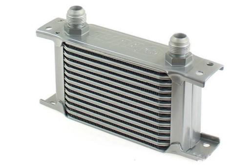 CN-OC-114 - Маслорадиатор TurboWorks Slim Line 13-рядный 140x100x50 AN8 серебристый