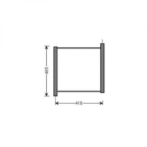 DCM2306 - Радіатор Smart Fortwo 451 2007-