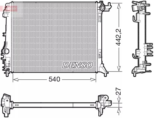 DRM23114 - Кулер для води - DENSO DRM23114