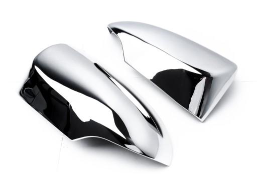 Хромированные зеркальные чехлы Toyota AVENSIS T27 15-18R.