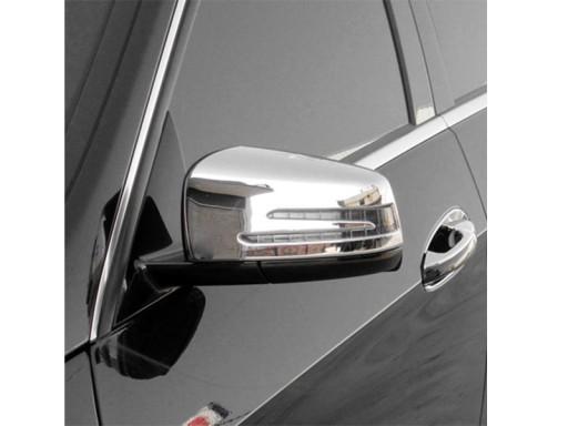 Хромированные зеркальные колпачки GLK class X204