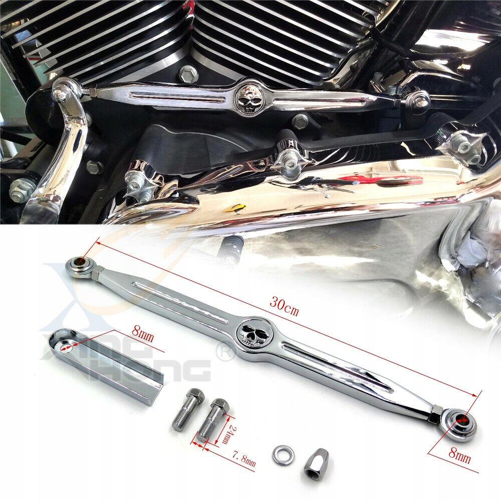 Хром череп зрушення LINKAMINE LINKAGE для Harley He