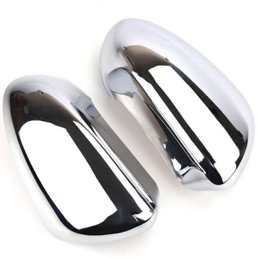 Хромовані накладки на дзеркала NISSAN QASHQAI