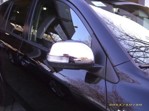 Хромовані накладки на дзеркала Toyota RAV4 09-12