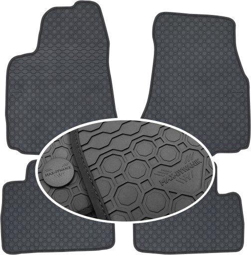 Chrysler 300C 2004-2010 гумові килимки PrimeLiner - чорні