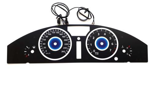 Chrysler 300C диски одометра INDIGLO шаблон 2 MoMan