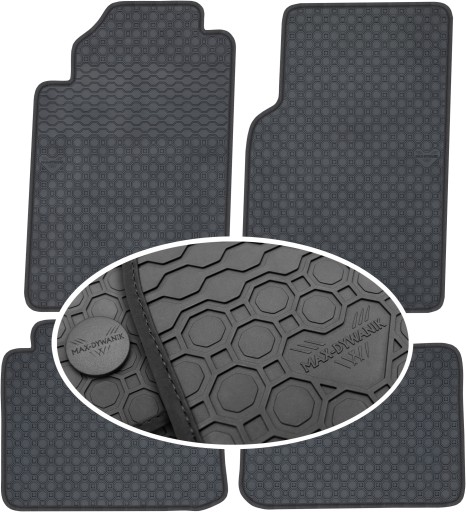 Chrysler 300M Sedan 1999-2004 гумові килимки PrimeLiner - чорні