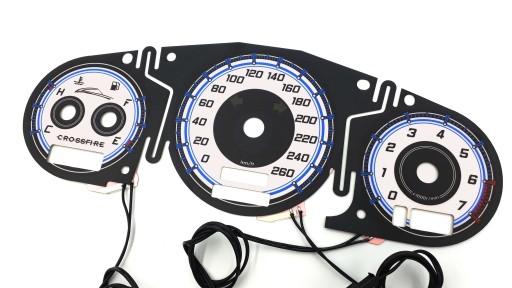 Chrysler Crossfire циферблаты счетчик часы INDIGLO