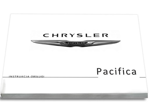Chrysler Pacifica 2016-2020 польское руководство по обслуживанию