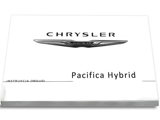 Chrysler Pacifica Hybrid 2016 - 2020 Руководство пользователя на польском языке