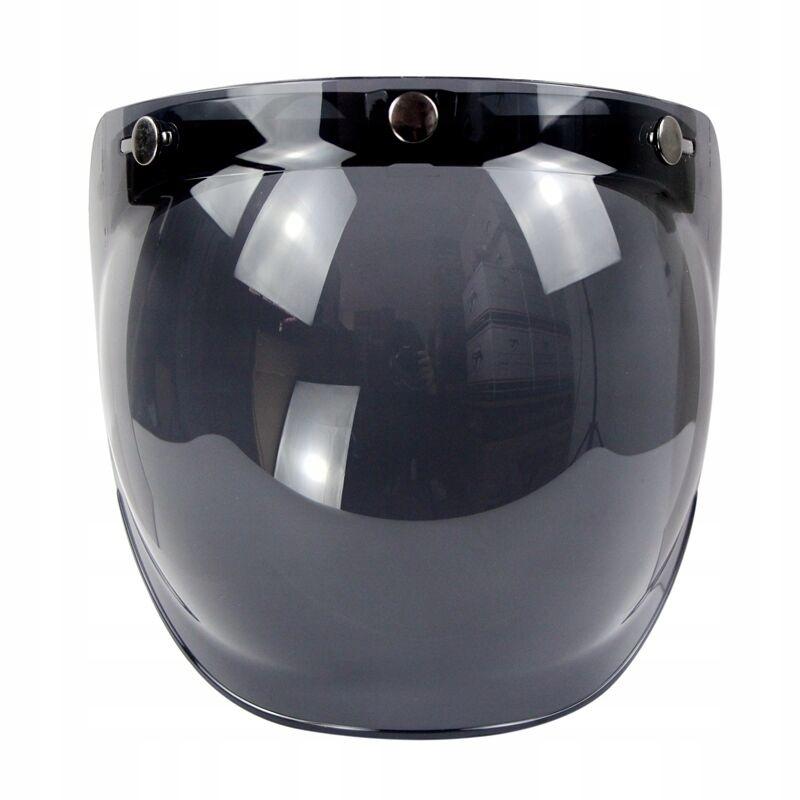 Темно-коричневый шлем открытый пузырь козырек Винтаж Retr