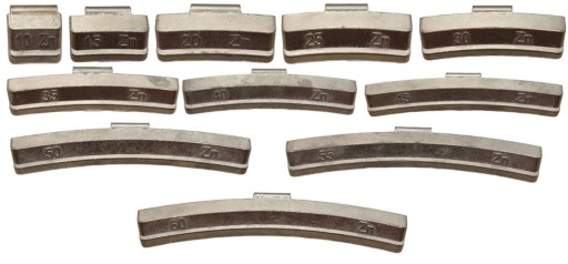 Обтяжувач STD з цинковими шипами для сталевих дисків 40 г 50 шт