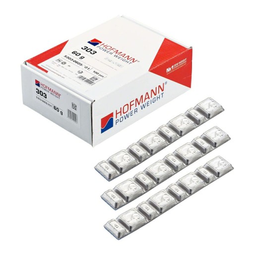 Гиря клееная свинцовая Hofmann STANDARD Тип 303-2/050 (Pb) 60 г 4 x 5 г и