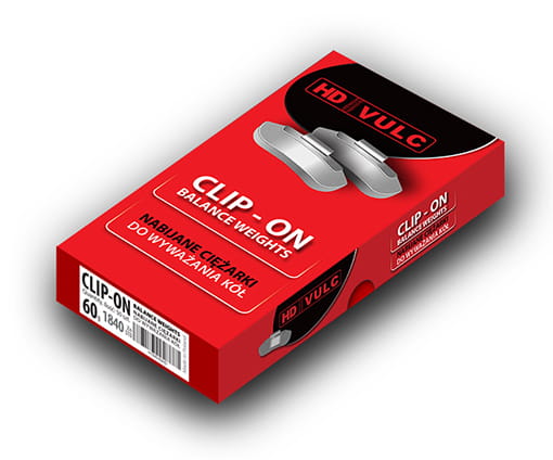 Оцинкованные грузики для стальных дисков HD VULC Type 1840 (Zn) 35 г -