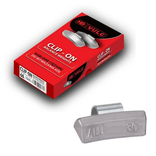 Вага свинцевої шпильки для алюмінієвих дисків HD VULC типу T6100 (Pb) 10 г