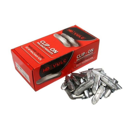 Вага зі свинцевими шипами для сталевих ободів HD VULC типу T1010 (Pb) 55 г -