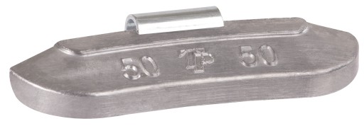 50-грамовий свинцевий тягарець, прикріплений до сталевого обода