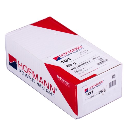 Свинцово-шипованный балансировочный груз для стальных дисков Hofmann Type 10