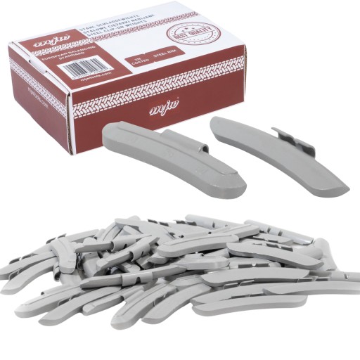 Обважнювачі 60 г для сталевих дисків, 50 шт., з поліуретановим покриттям