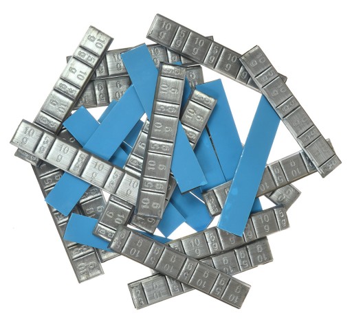 Свинцовые клеевые грузила PB для ALU 5 / 10G 100pcs