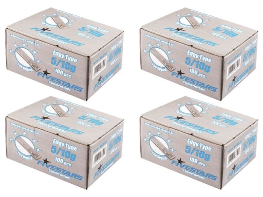 Грузики приклеенные для алюминиевых дисков, оцинковка FIVESTARS 5/10г 400 шт.