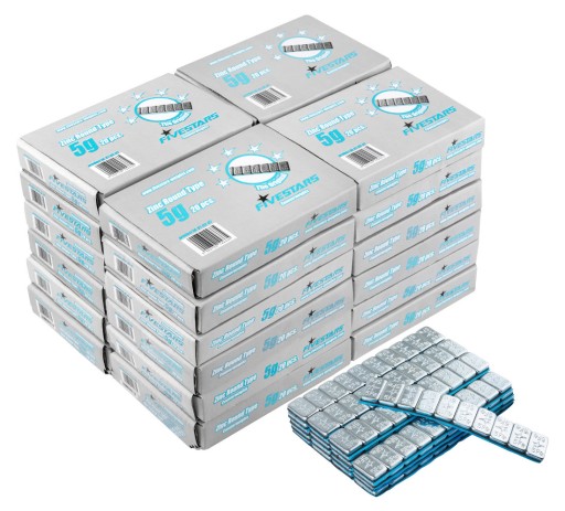 Грузила для Fe Fivestars Round оцинковка 5G 480pcs